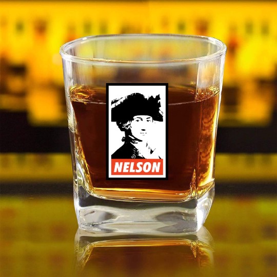 Horatio Nelson Square Whiskey Glasses