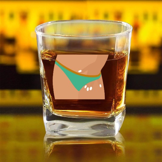 Self Love Square Whiskey Glasses