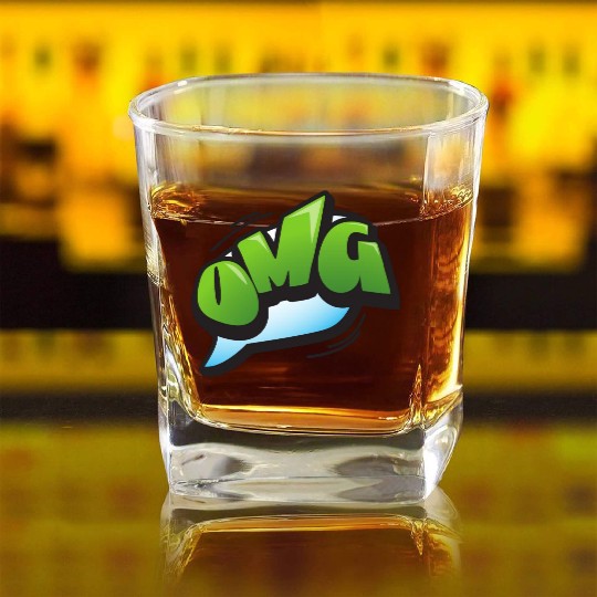 OMG Square Whiskey Glasses design