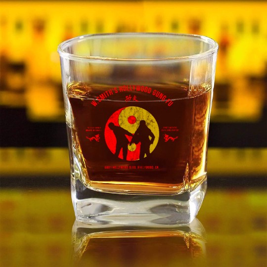 Smith's Hollywood Kung Fu Square Whiskey Glasses