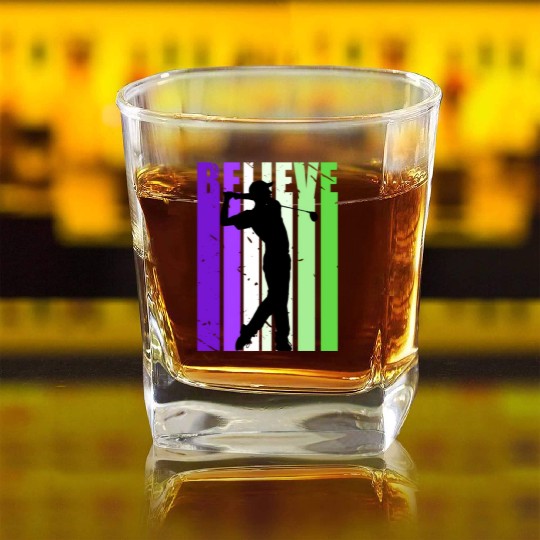 Golfing For S Distressed Style Coach N Square Whiskey Glasses