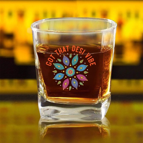 Happy Diwali Diwali Festival Indian Hindu Hinduism Square Whiskey Glasses