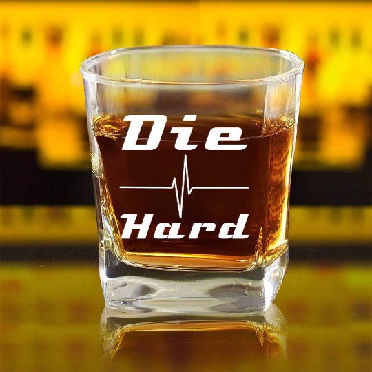 Die Hard Square Whiskey Glasses