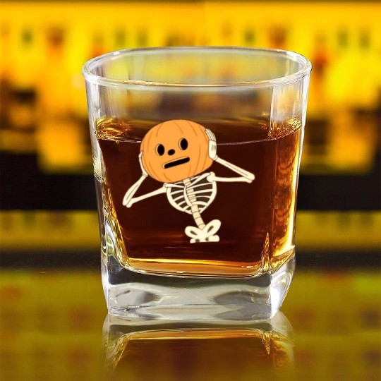 The Witching Hour Chronicles: A Halloween Adventur Square Whiskey Glasses
