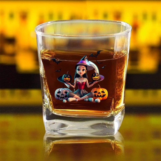 Princess Diana Square Whiskey Glasses