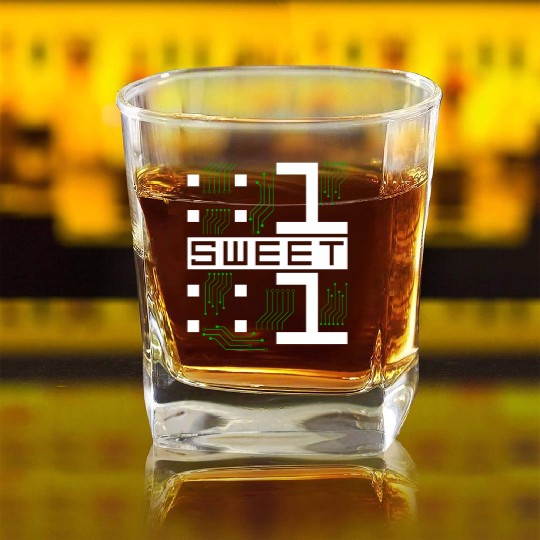 Network Admin Programmer ::1 Sweet ::1 Square Whiskey Glasses