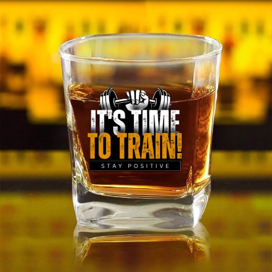 It's Time To Train a Cool Design for you Square Whiskey Glasses