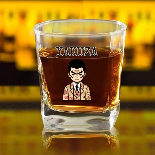 Yakuza Square Whiskey Glasses