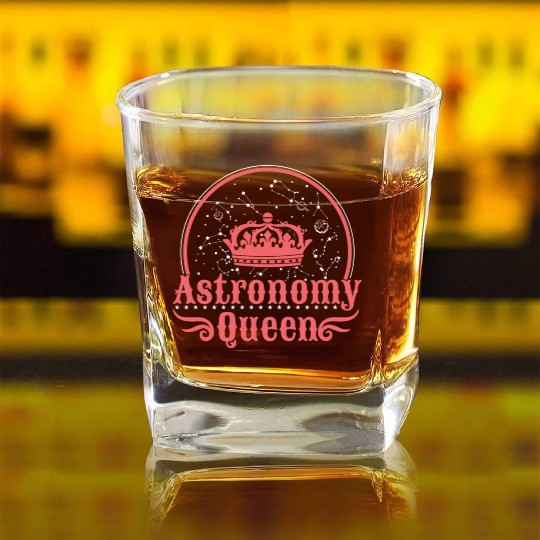 Astronomy Queen Square Whiskey Glasses