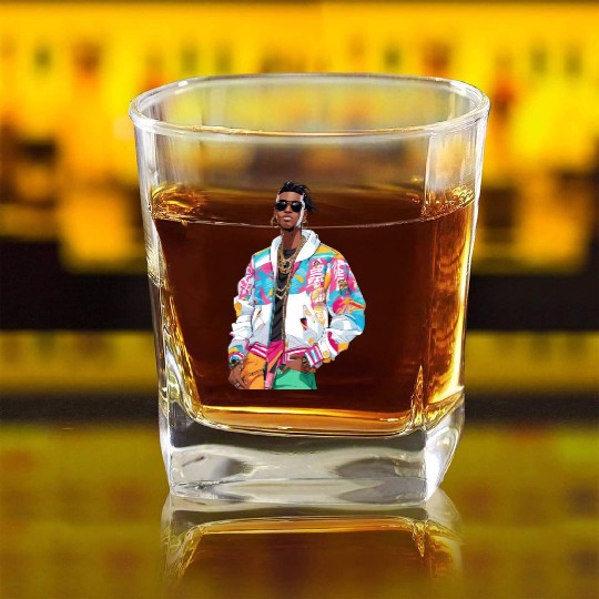African Mafia Square Whiskey Glasses