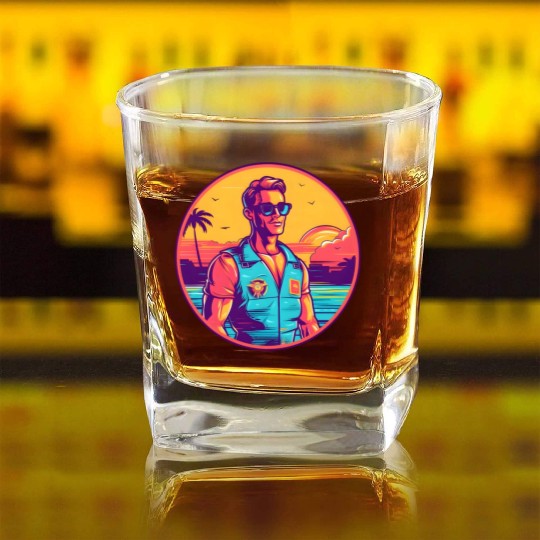 Lifeguard Lifeguard Square Whiskey Glasses