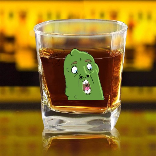 Picolas Cage Square Whiskey Glasses