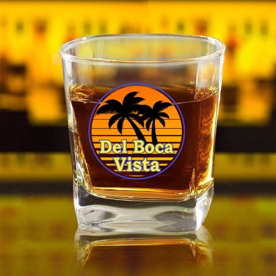 Del Boca Vista Square Whiskey Glasses