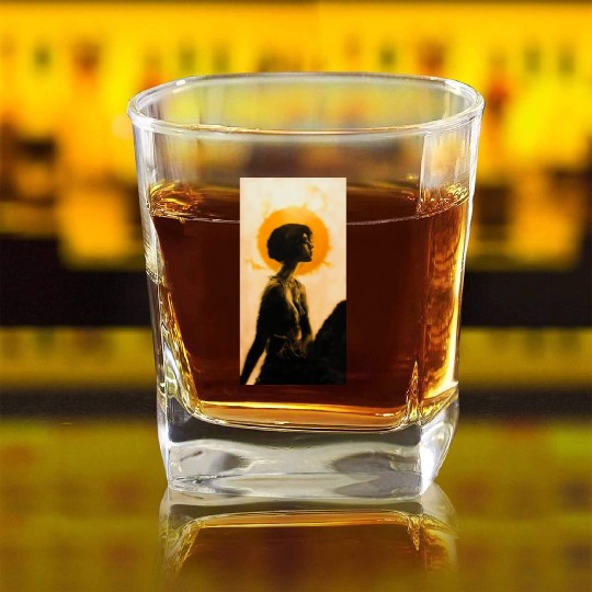 I'LL BACK MANIFEST Square Whiskey Glasses