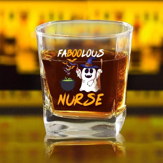 Faboolous Nurse Square Whiskey Glasses