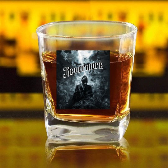 Nevermore Square Whiskey Glasses
