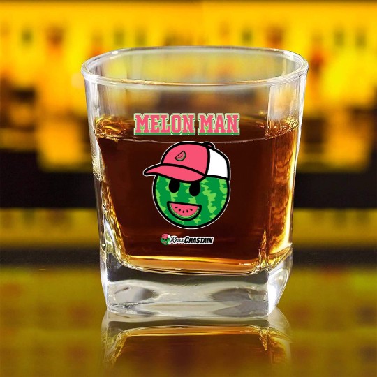 Trackhouse Racing Merch Square Whiskey Glasses