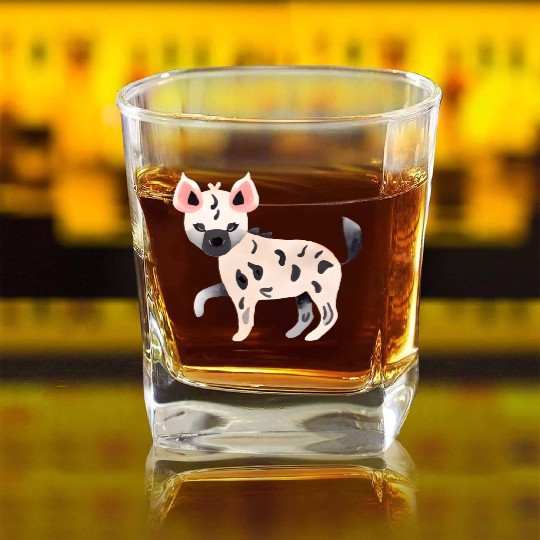 Hyena Square Whiskey Glasses