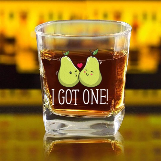 I Got One Honeymoon Bride Newlywed Future Wife Fia Square Whiskey Glasses