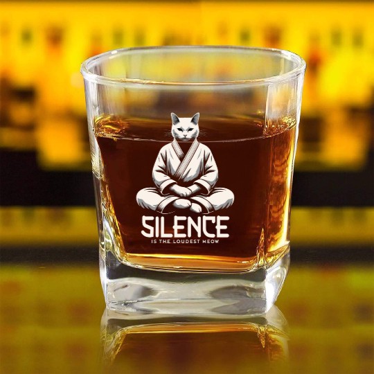 Kung Fu Chinese Kung Fu Asian Kung Fu Self defense Square Whiskey Glasses