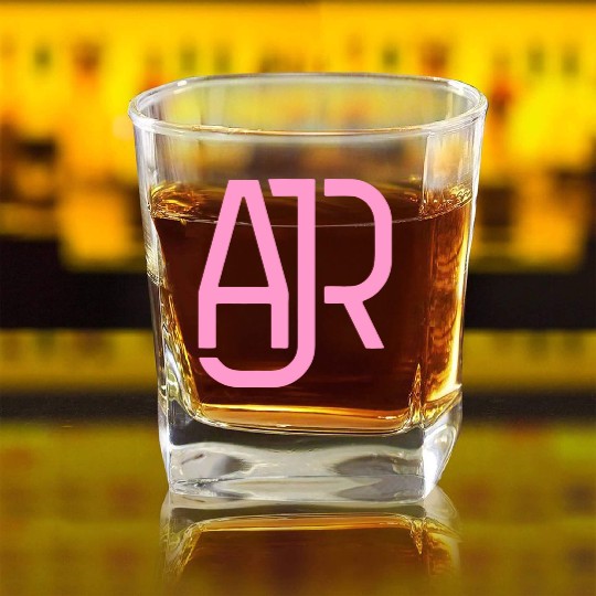 Ajr Band Men's Premium Square Whiskey Glasses
