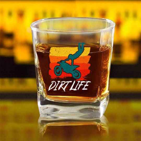 Moto Gp Is On Motorbike Racing Grand Prize Square Whiskey Glasses