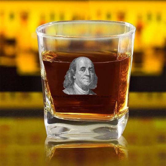 Who Is Richard AP US History Ben Franklin Apushapu Square Whiskey Glasses