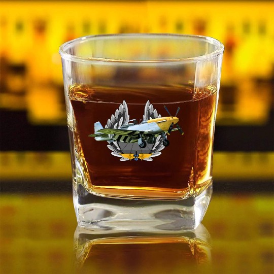 P-51 Square Whiskey Glasses