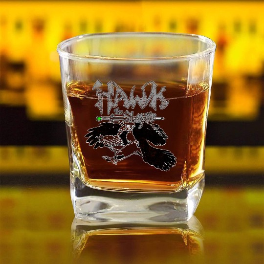 Hawk the Slayer Square Whiskey Glasses