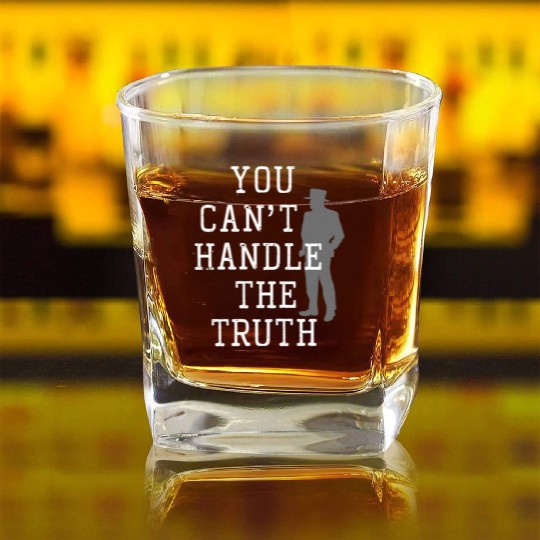 Mobster Gangster Mafia Organized Crime Boss Square Whiskey Glasses