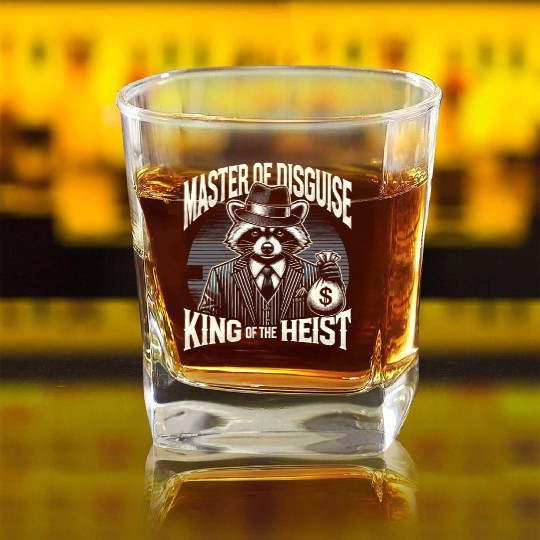 Mobster Gangster Mafia Organized Crime Boss Square Whiskey Glasses
