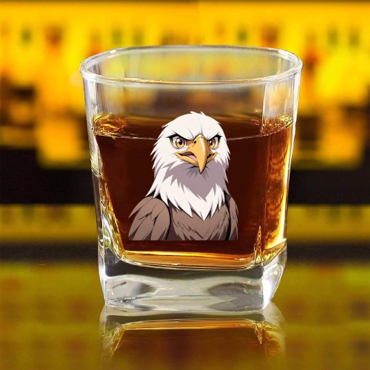 Eagle Square Whiskey Glasses