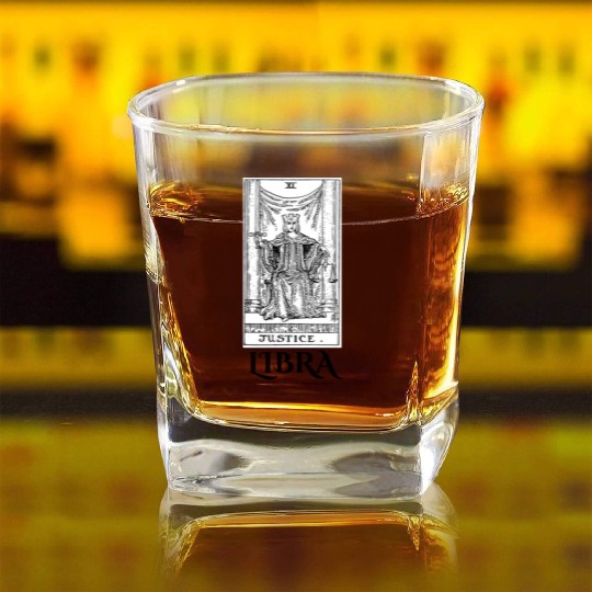 LIBRA 1 Square Whiskey Glasses