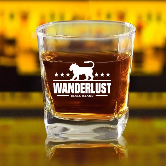 Wanderlust, Lion Square Whiskey Glasses