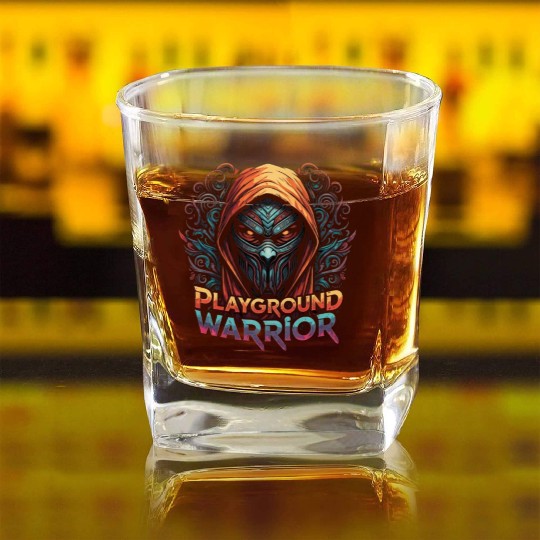 Playground Warrior Square Whiskey Glasses