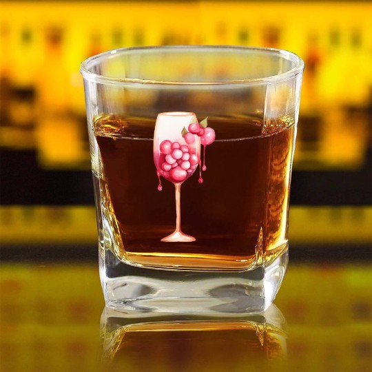 Wine Cup Square Whiskey Glasses