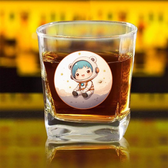 Astro Square Whiskey Glasses