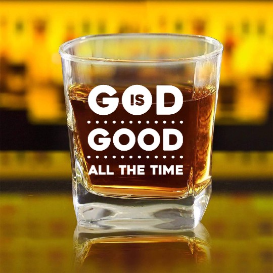 I'm a Child of God Square Whiskey Glasses | Christian Square Whiskey Glasses