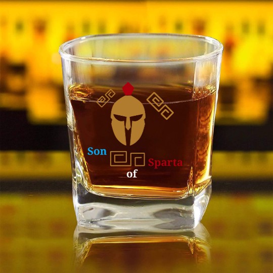 Son Of Sparta Square Whiskey Glasses