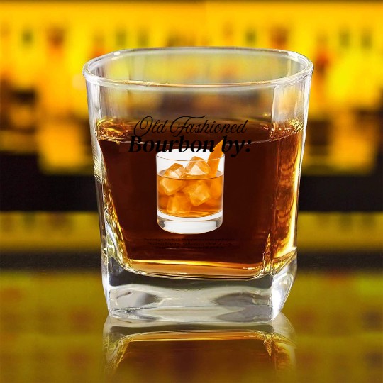 Bourbon By XXXX Square Whiskey Glasses