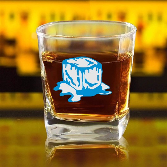 Ice Cube Square Whiskey Glasses