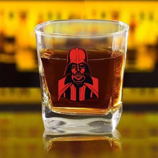 SKYF-01-021 Another Darth Vader Square Whiskey Glasses