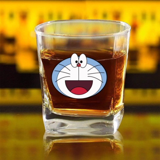 Doraemon Square Whiskey Glasses