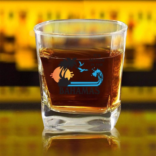 Step Brothers Bahamas Square Whiskey Glasses
