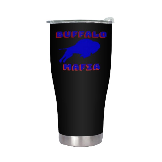 Bills Mafia Makes A Great For Buffalo Sports Fan Stainless Steel Tumblers