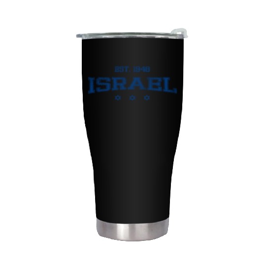 Israel-blue Stainless Steel Tumblers