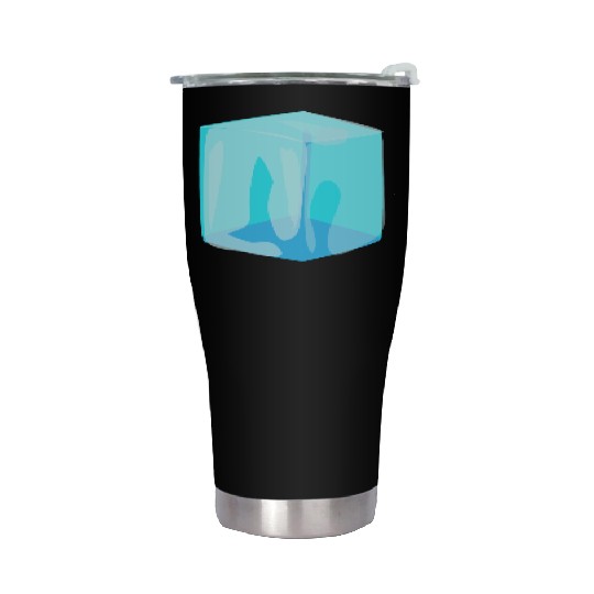 Ice Cube Stainless Steel Tumblers