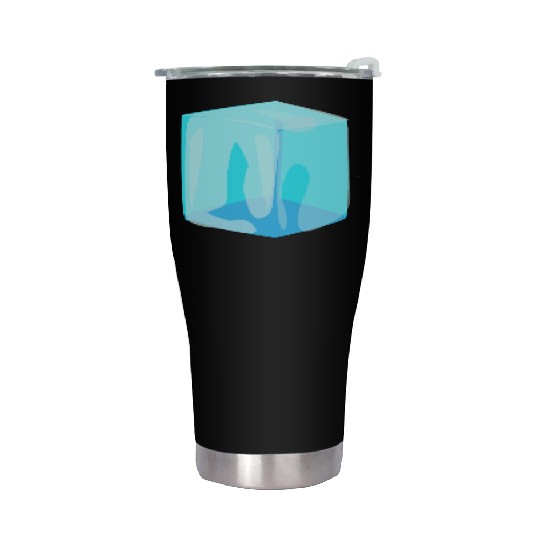 Ice Cube Stainless Steel Tumblers
