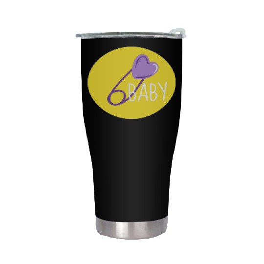 Safety pin Stainless Steel Tumblers