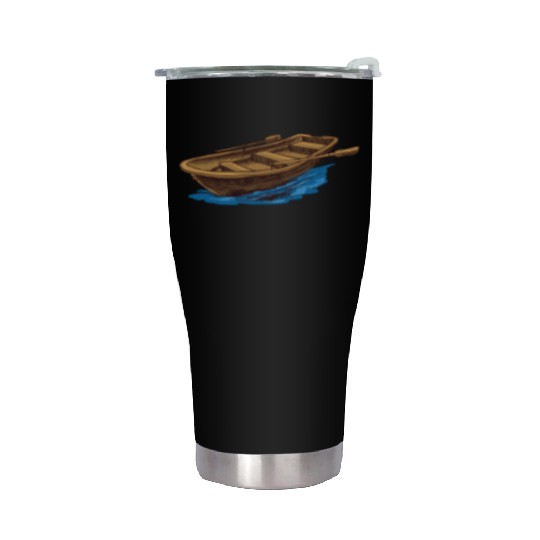 paddle boat Stainless Steel Tumblers